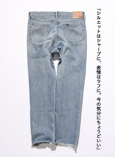 ナローテーパードカット / WOMEN'S 13.5OZ SELVEDGE DENIM NARROW TAPERED CUT (L丈) 詳細画像 Indigo 2
