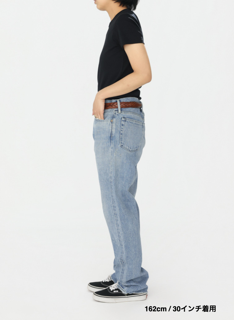 ナローテーパードカット / WOMEN'S 13.5OZ SELVEDGE DENIM NARROW TAPERED CUT (L丈) 詳細画像 Indigo 15