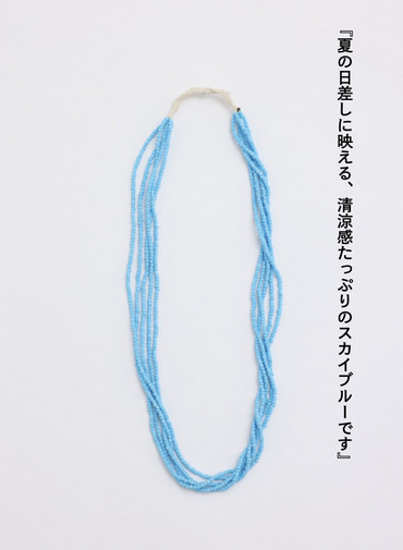 ビーズネックレス / VINTAGE BEES 詳細画像 Blue 1