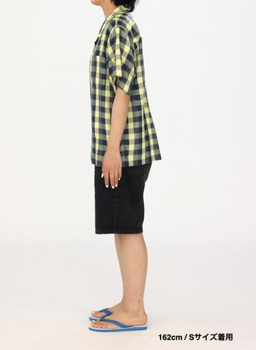 キャンプシャツ / Contrast Stitch Pah-Kaow-Mah Camp Shirt 詳細画像 Green 10