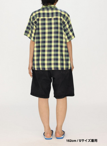 キャンプシャツ / Contrast Stitch Pah-Kaow-Mah Camp Shirt 詳細画像 Green 11