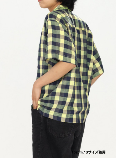 キャンプシャツ / Contrast Stitch Pah-Kaow-Mah Camp Shirt 詳細画像 Green 15