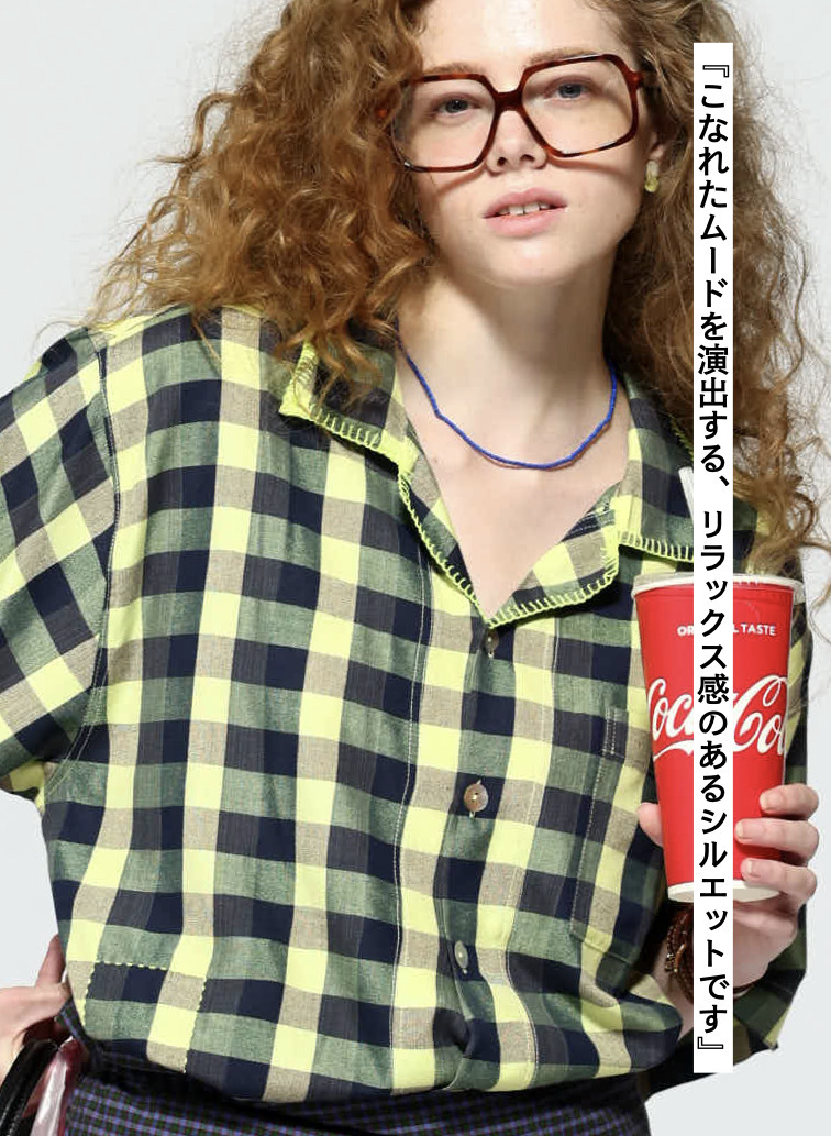 キャンプシャツ / Contrast Stitch Pah-Kaow-Mah Camp Shirt 詳細画像 Green 3