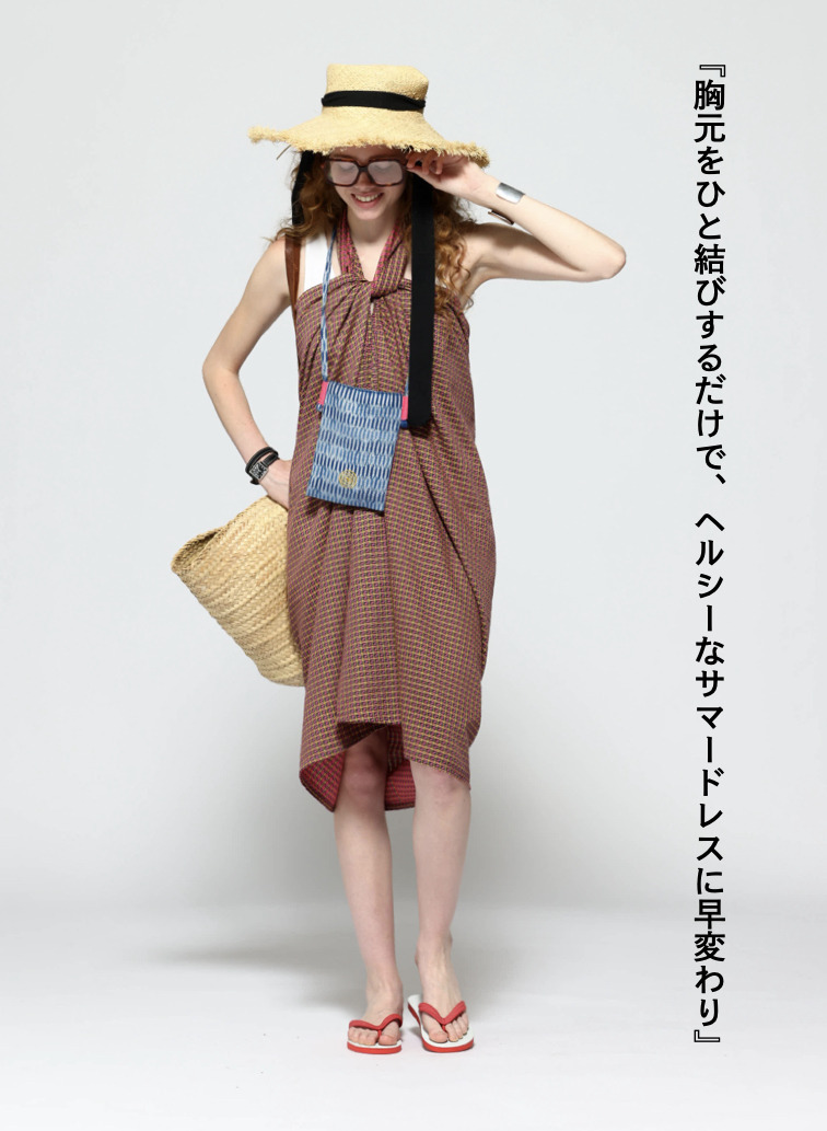 ラップサロン / Wrap Sarong 詳細画像 Pink 2