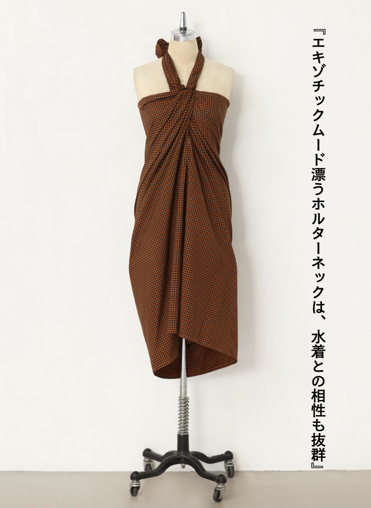 ラップサロン / Wrap Sarong 詳細画像 Orange 1