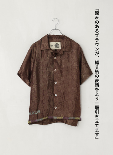 キャンプシャツ / Phrae Camp Shirt 詳細画像 Brown 4