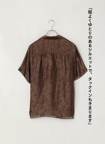 キャンプシャツ / Phrae Camp Shirt 詳細画像 Brown 5