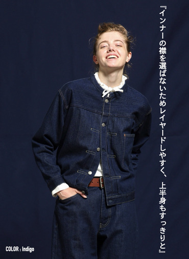 ブレンダビッグトラッカージャケット Exclusive for KELEN 詳細画像 Indigo 3