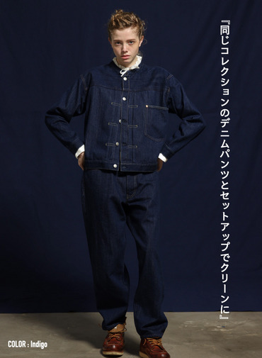 ブレンダビッグトラッカージャケット Exclusive for KELEN 詳細画像 Indigo 4