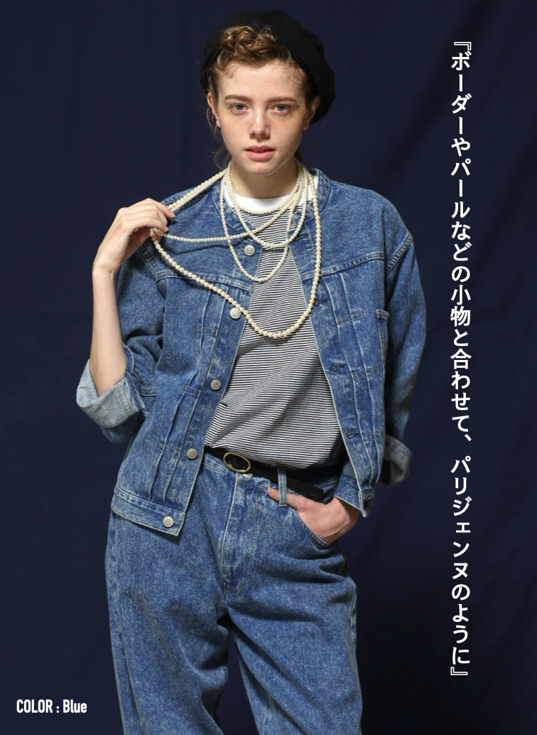 ブレンダビッグトラッカージャケット Exclusive for KELEN 詳細画像 Blue 2