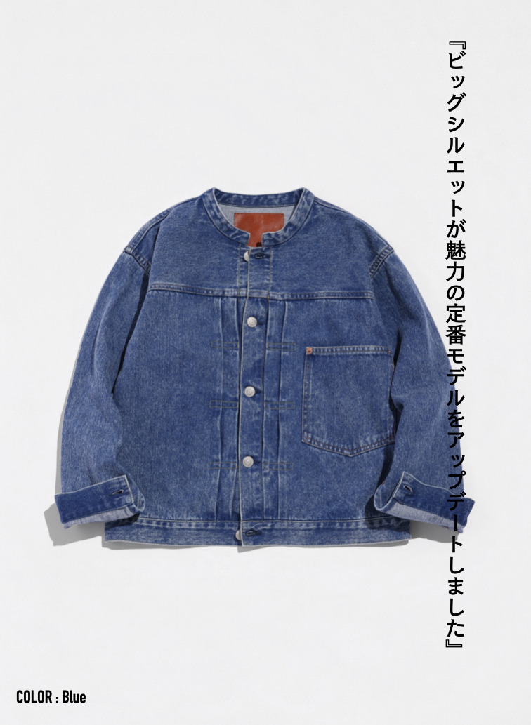 ブレンダビッグトラッカージャケット Exclusive for KELEN 詳細画像 Blue 5