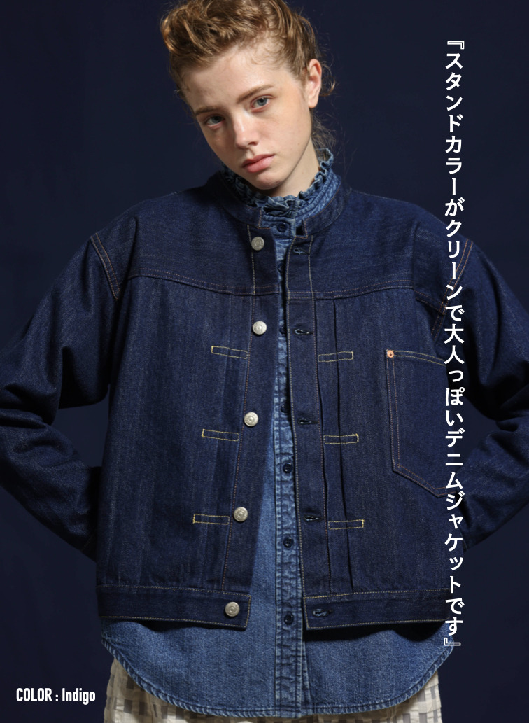 ブレンダビッグトラッカージャケット Exclusive for KELEN 詳細画像 Indigo 1