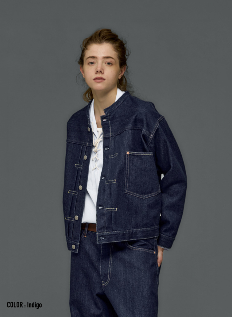 ブレンダビッグトラッカージャケット Exclusive for KELEN 詳細画像 Indigo 14