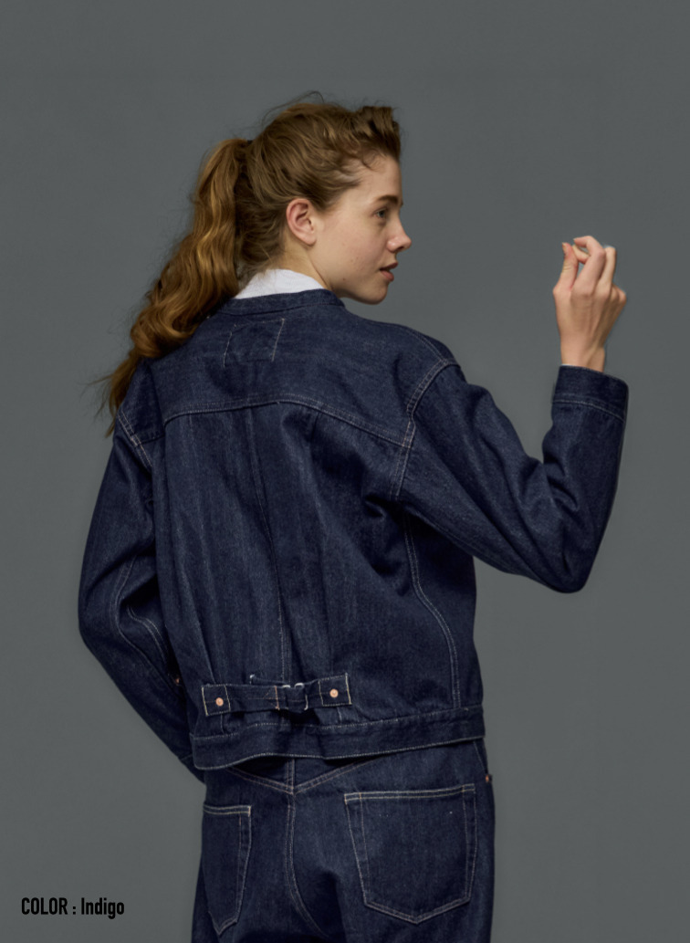 ブレンダビッグトラッカージャケット Exclusive for KELEN 詳細画像 Indigo 15