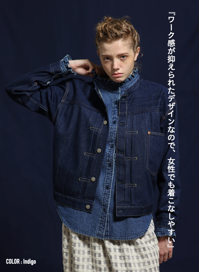 ブレンダビッグトラッカージャケット Exclusive for KELEN 詳細画像 Indigo 2