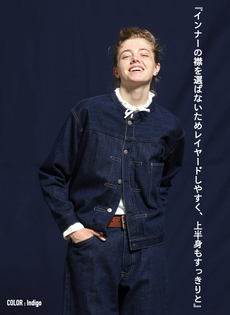 ブレンダビッグトラッカージャケット Exclusive for KELEN 詳細画像 Indigo 3