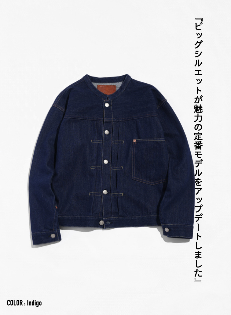 ブレンダビッグトラッカージャケット Exclusive for KELEN 詳細画像 Indigo 5