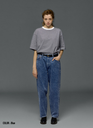 ルーズテーパードジーンズ Exclusive for KELEN 詳細画像 Blue 11