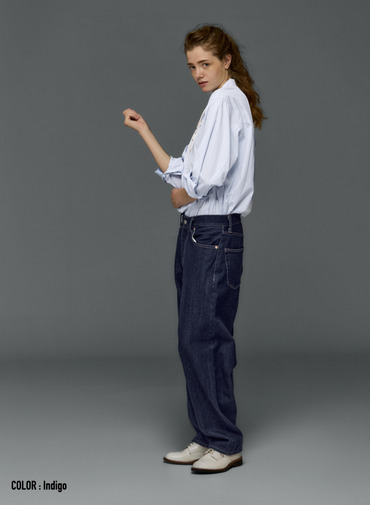 ルーズテーパードジーンズ Exclusive for KELEN 詳細画像 Indigo 12