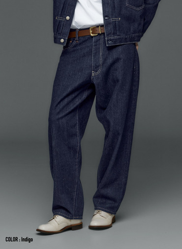 ルーズテーパードジーンズ Exclusive for KELEN 詳細画像 Indigo 15