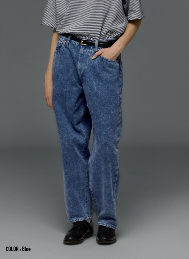 ルーズテーパードジーンズ Exclusive for KELEN 詳細画像 Blue 15