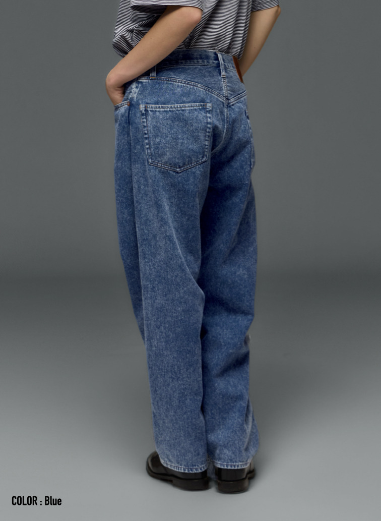 ルーズテーパードジーンズ Exclusive for KELEN 詳細画像 Blue 17