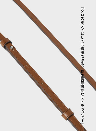 フォンストラップ / CROSSBODY PHONE STRAP 詳細画像 Camel 3