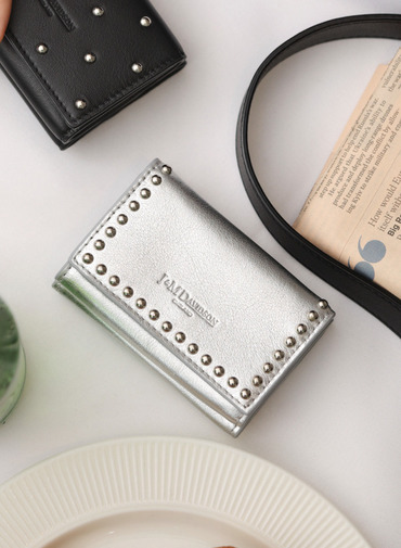 スタッズ ウォレット / FOLD WALLET WITH STUDS 詳細画像 Silver 5