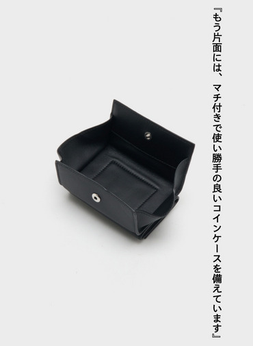 スタッズ ウォレット / FOLD WALLET STUDDED 詳細画像 Black 5