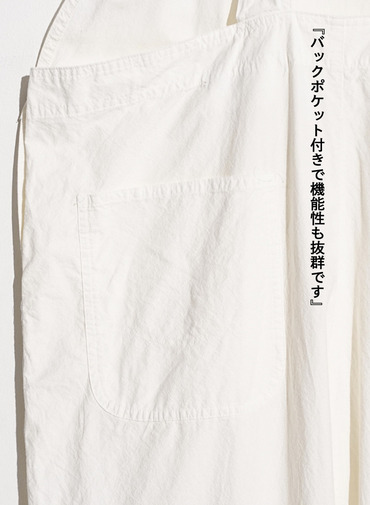 オーバーオール 詳細画像 White 10