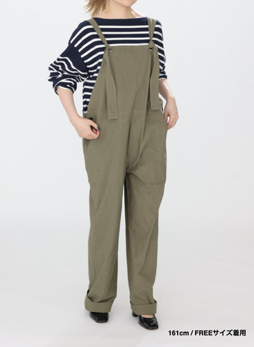 【ESSENTIALS】オーバーオール 詳細画像 Khaki 8
