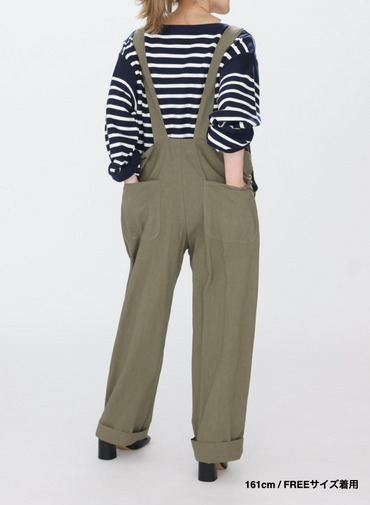 【ESSENTIALS】オーバーオール 詳細画像 Khaki 9