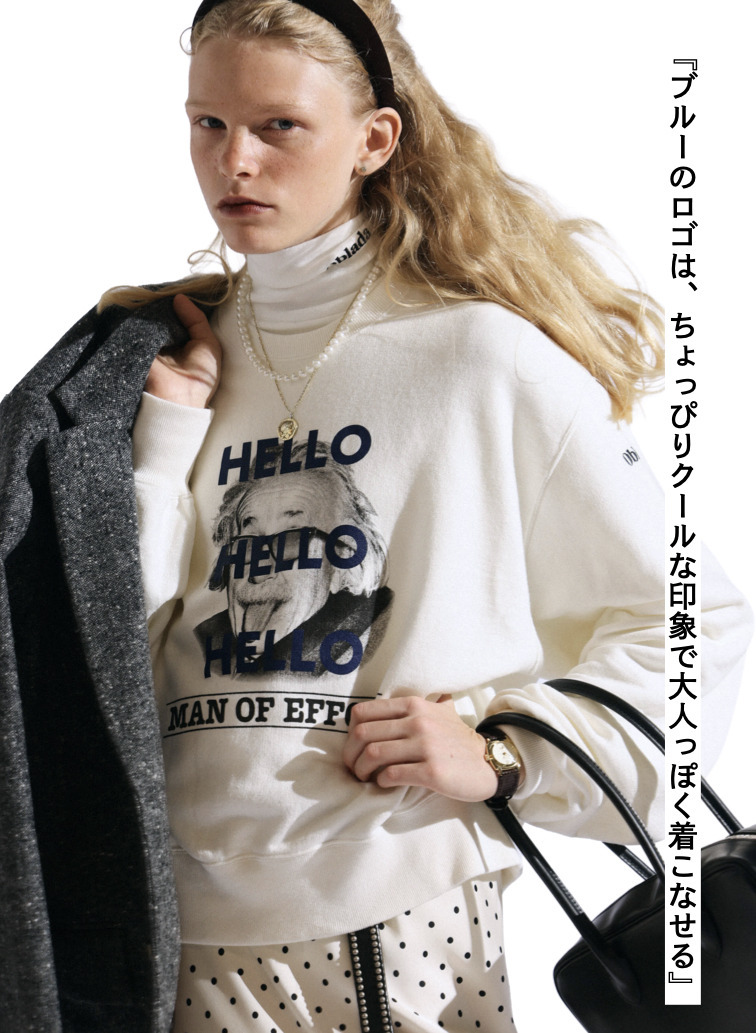 スウェット / HELLO SWEAT【CLU&Eacute;L別注】 詳細画像 Blue 1