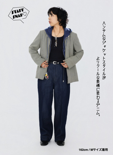 デニムパンツ / STEADY PANTS【CLU&Eacute;L別注】 詳細画像 Indigo 14