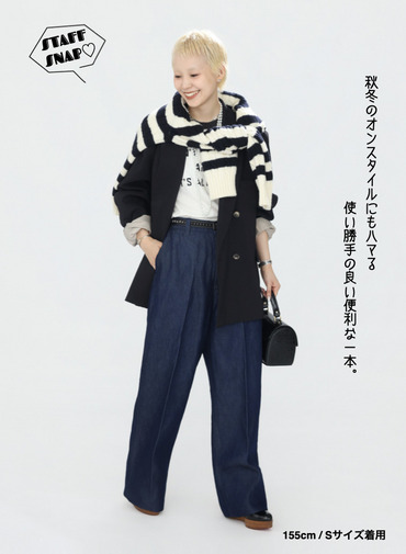 デニムパンツ / STEADY PANTS【CLU&Eacute;L別注】 詳細画像 Indigo 16