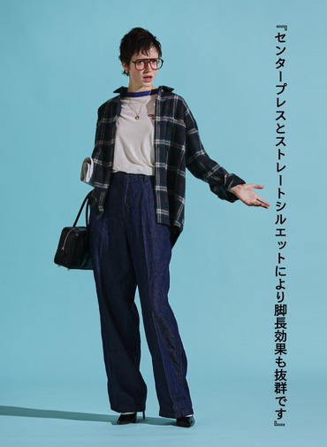 デニムパンツ / STEADY PANTS【別注】 詳細画像 Indigo 2