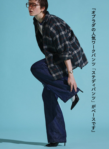 デニムパンツ / STEADY PANTS【別注】 詳細画像 Indigo 3