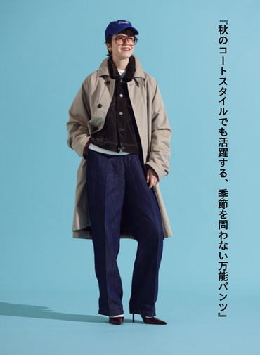 デニムパンツ / STEADY PANTS【別注】 詳細画像 Indigo 7