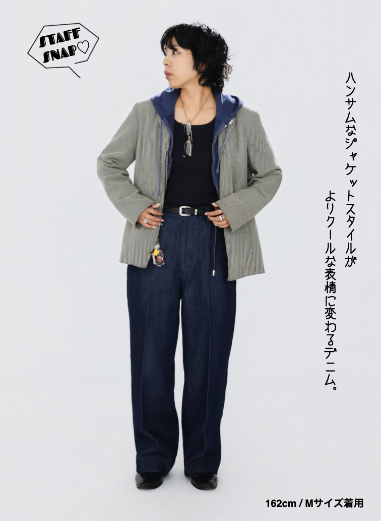デニムパンツ / STEADY PANTS【CLU&Eacute;L別注】 詳細画像 Indigo 14