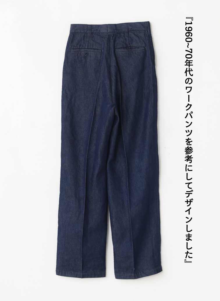 デニムパンツ / STEADY PANTS【別注】 詳細画像 Indigo 10