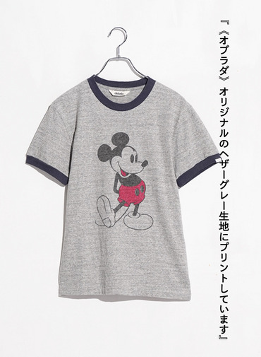 ミッキーTシャツ / MICKEY TEE 詳細画像 Gray 10