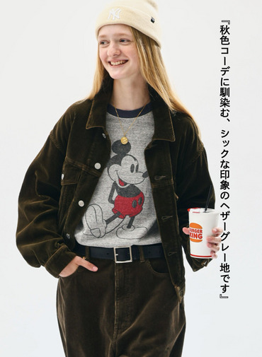 ミッキーTシャツ / MICKEY TEE 詳細画像 Gray 6