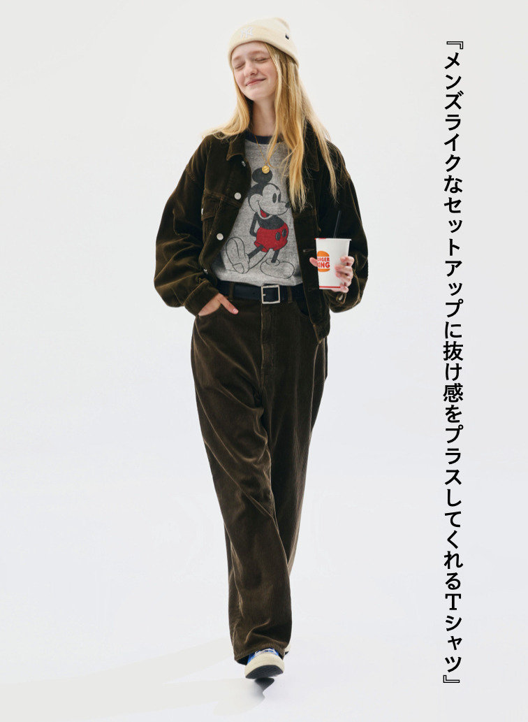 ミッキーTシャツ / MICKEY TEE 詳細画像 Gray 5
