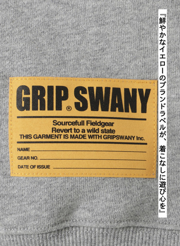 タックスリーブフーディー / TUCKED SLEEVE SLIT HOODIE 詳細画像 Gray 2