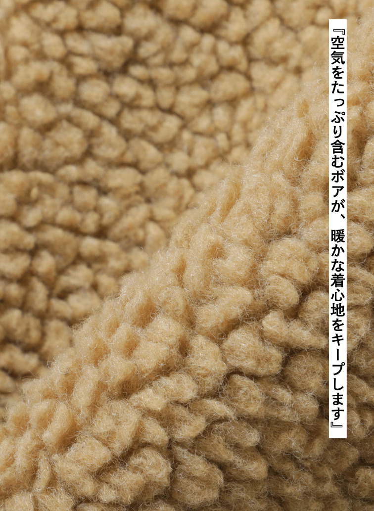 リバーシブルフリースジャケット / REVERSIBLE FLEECE JACKET 詳細画像 Beige 5