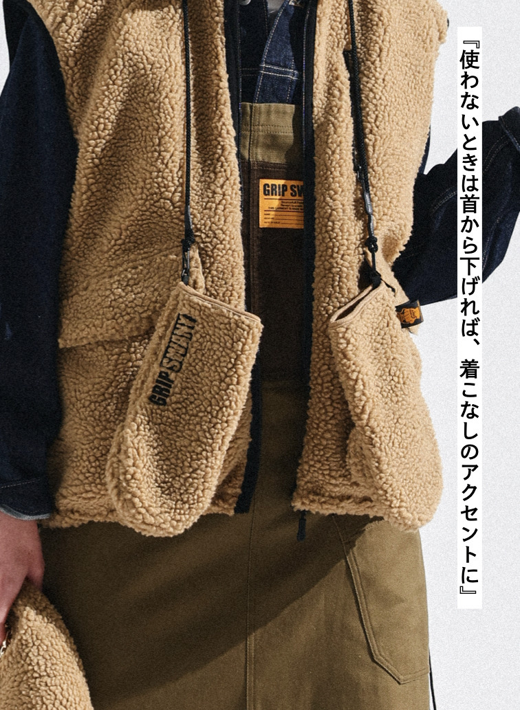 ボアミトン / BOA MITTEN 詳細画像 Beige 8