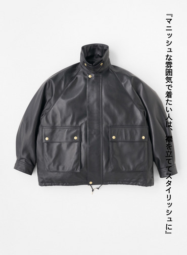 ELTON LEATHER/エルトンレザー 詳細画像 Black 9