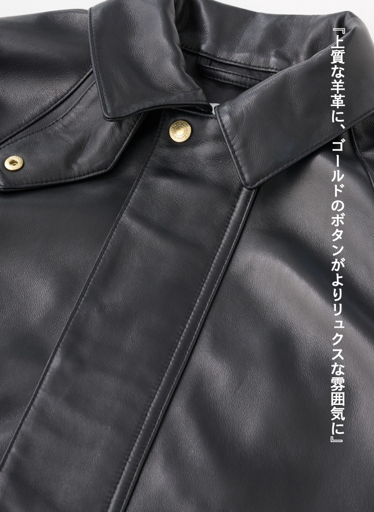 ELTON LEATHER/エルトンレザー 詳細画像 Black 10