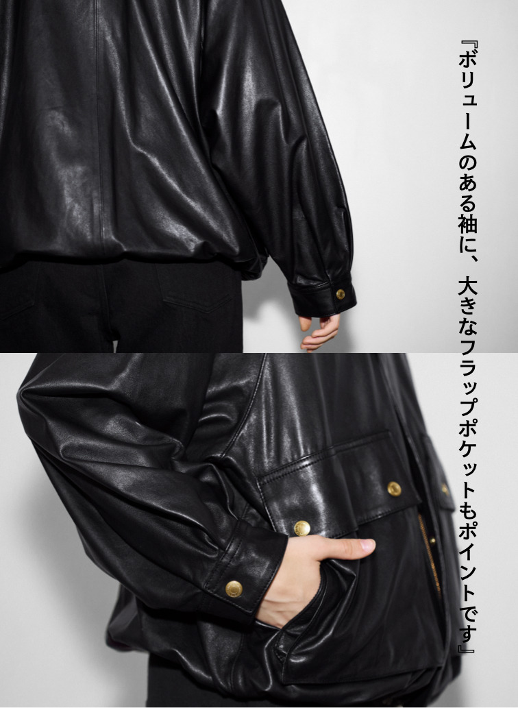 ELTON LEATHER/エルトンレザー 詳細画像 Black 5
