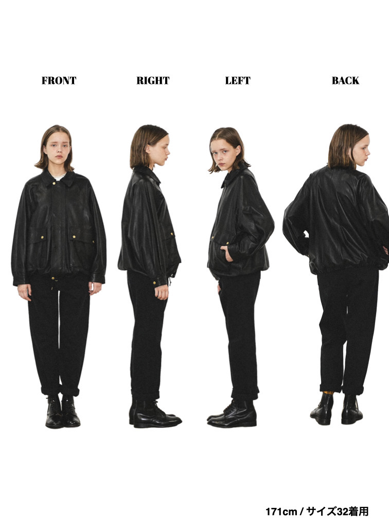 ELTON LEATHER/エルトンレザー 詳細画像 Black 6